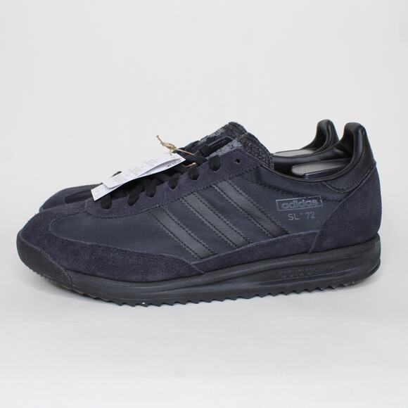 Adidas Originals SL 72 RS Shoes Low Top Black Carbon IH8019 Men's Size 12 NEW - Picture 3 of 8